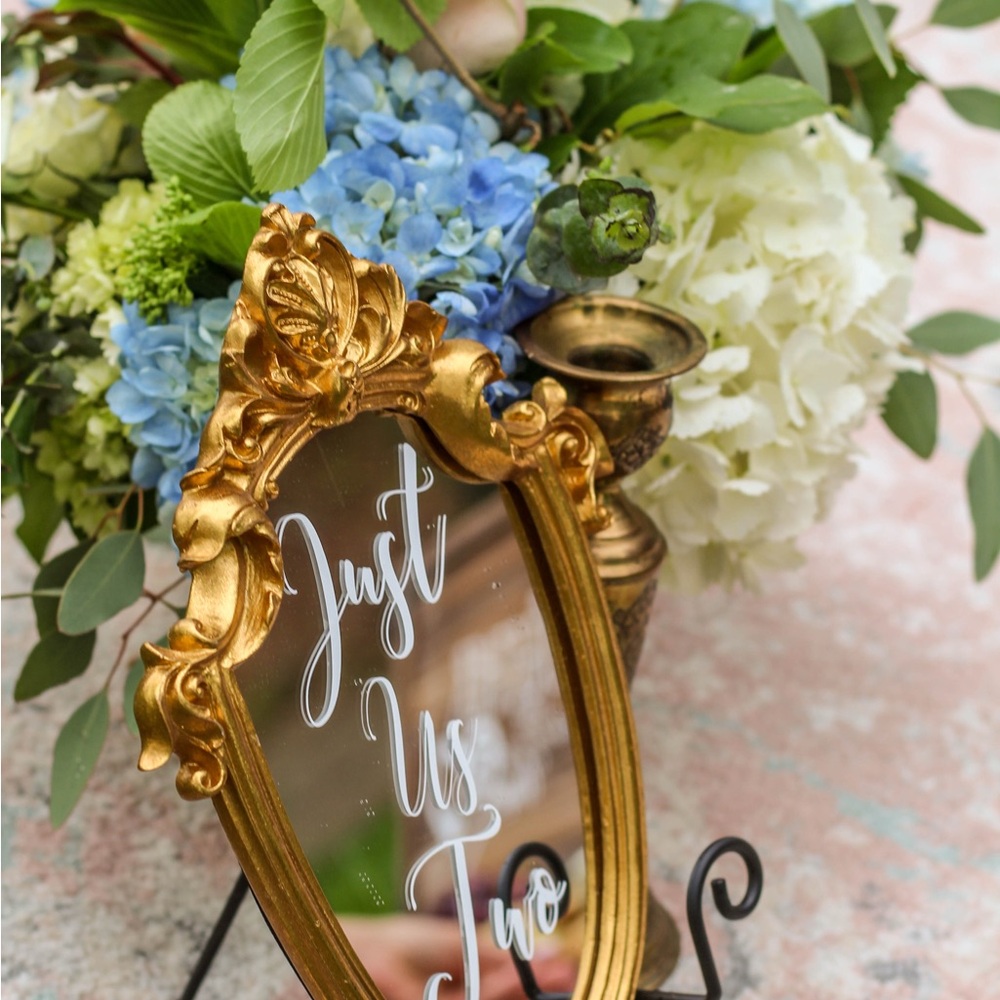 Gold Ornate Mirror
